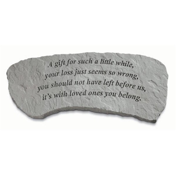 Kay Berry A Gift For Such A Little While - Memorial Bench - 29 Inches x 12 Inches x 14.5 Inches KA313378 - main
